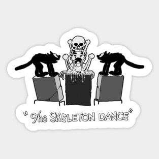 Skeleton Dance- Silly Symphony Sticker